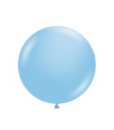 36" Baby Blue Tuftex Latex Balloons (2 Per Bag)